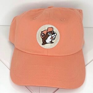 NWOT BUC-EES Peach Embroidered Women's Hat